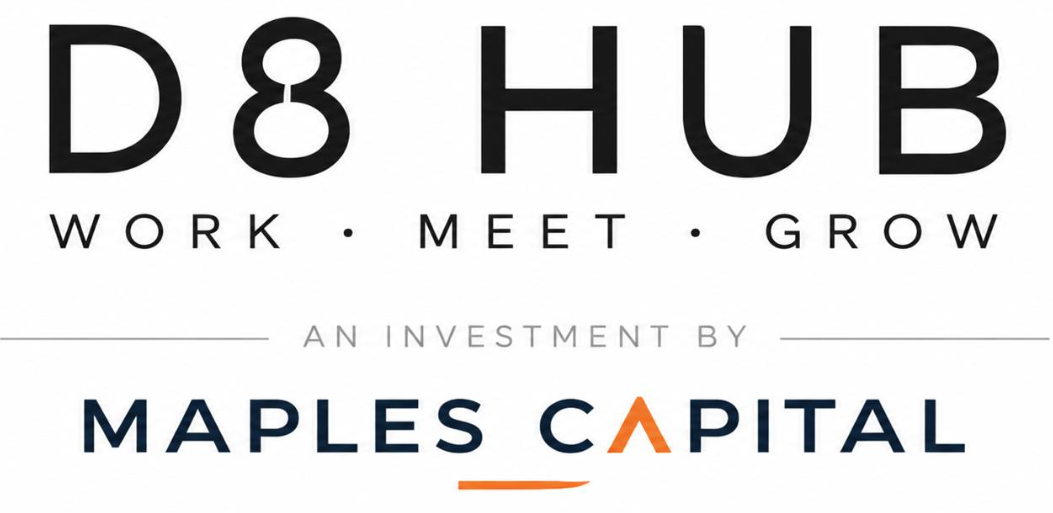 D8 HUB - An investment by Maples Capital logo