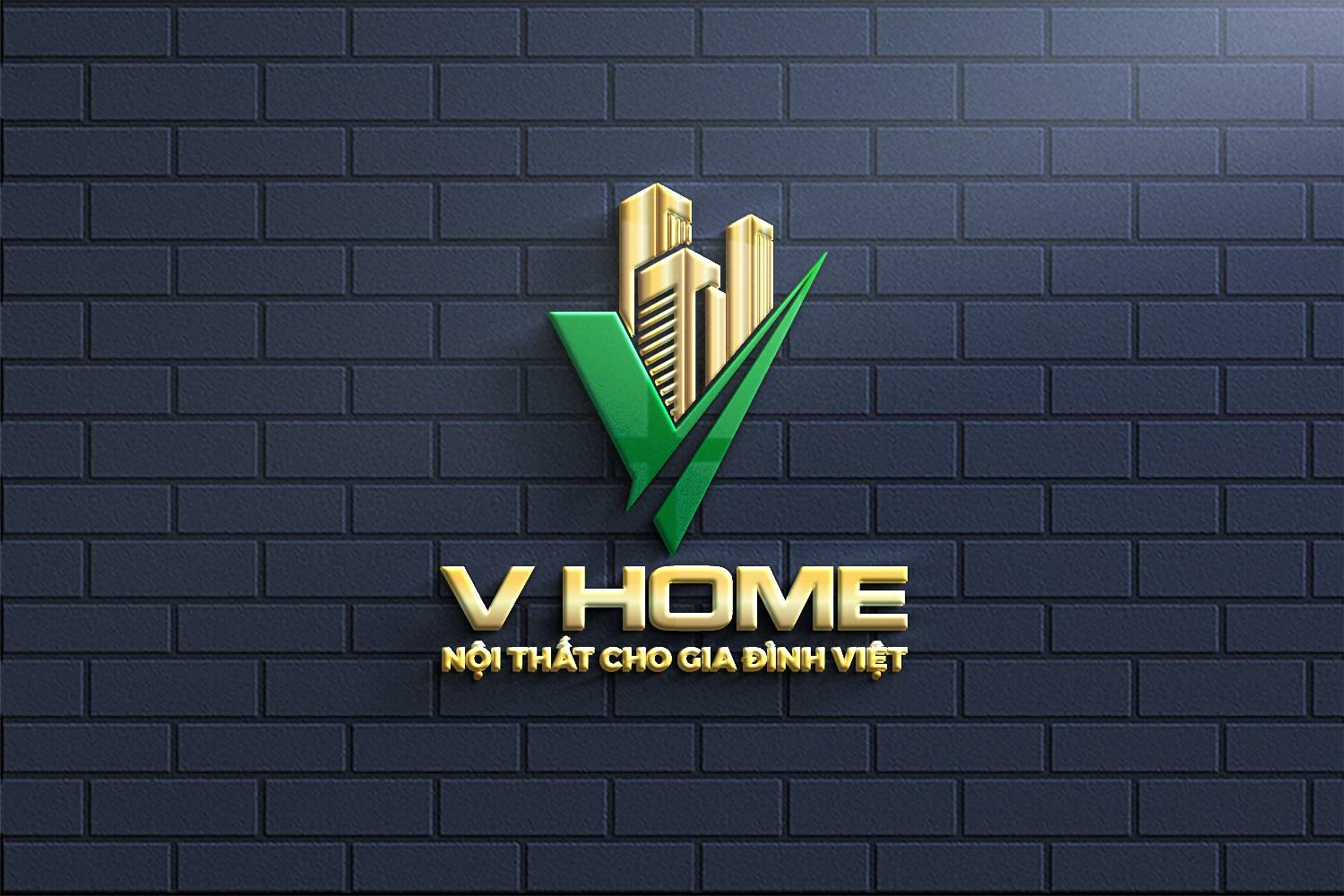 Công ty TNHH Kiến trúc & Nội thất V Home logo